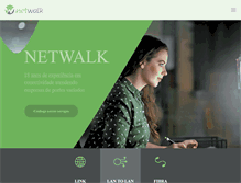 Tablet Screenshot of netwalk.com.br
